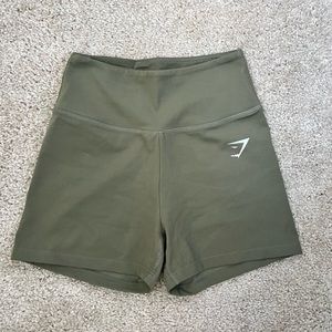 Gymshark Khaki Dreamy Shorts NWOT